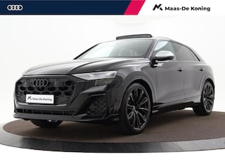 Audi Q8 4.0 TFSI quattro 507 PK · HD-matrix + laser koplampen · Panoramadak · Audi exclusive Alcantara · Sportstoelen plus rood stiksel · MEGA Sale
