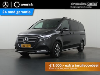 Mercedes-Benz EQV 300 | L2 | AVANTGARDE | 90 kWh | 7-ZITS | 2X ZIJSCHUIFDEUR | RIJASSISTENTIE PAKKET | SPIEGEL PAKKET | LEDEREN BEKLEDING | DISTRONIC PLUS + | 360 CAMERA RONDOM | GRAFIET GRIJS METALLIC | STOELVERWARMING