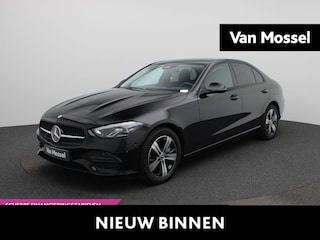 Mercedes-Benz C-klasse 300 e Luxury Line | PANORAMADAK | SFEERVERLICHTING | BURMESTER | HALF-LEDER | CAMERA