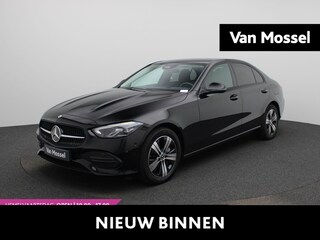 Mercedes-Benz C-klasse 300 e Luxury Line | PANORAMADAK | SFEERVERLICHTING | BURMESTER | HALF-LEDER | CAMERA
