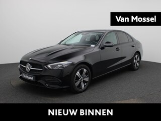 Mercedes-Benz C-klasse 300 e Luxury Line | PANORAMADAK | SFEERVERLICHTING | BURMESTER | HALF-LEDER | CAMERA