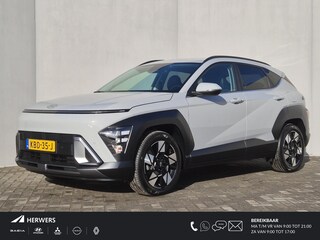Hyundai Kona 1.6 GDI HEV Comfort Smart Automaat / Stuur- & Stoelverwarming / Apple Carplay Android Auto / Achteruitrijcamera / Keyless Entry/Start / Adaptief cruise control / Climate control / Navigatie / Parkeersensoren voor en achter /