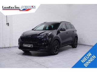 Kia Sportage 1.6 T-GDI Black Edition 1e Eig. NAP Panodak Navi Camera Leder Rijklaar + Fabrieksgarantie