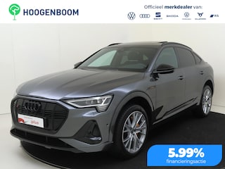 Audi E-tron 55 quattro S edition 95 kWh | SoH 100% | Panoramadak | Luchtvering | 360 camera | 4-zone airco | Bang & Olufsen | Lederen bekleding | LED matrix verlichting |