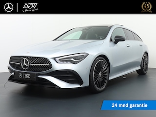 Mercedes-Benz CLA Shooting Brake 200 AMG Line | Panorama - Schuifdak | Nightpakket | Sfeerverlichting | DAB+ Radio | Voorstoelen Verwarmd | 19" Lichtmetalen AMG Velgen