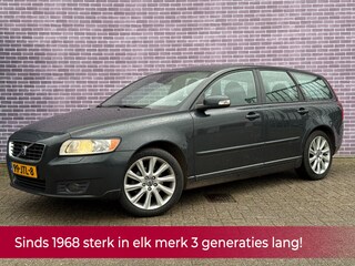 Volvo V50 2.0 Edition II 146PK NL AUTO NAP! Leer l Airco ECC l Cruise l Trekhaak l PDC l GOED ONDERHOUDEN