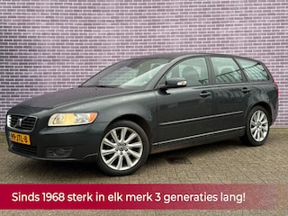 Volvo V50 2.0 Edition II 146PK NL AUTO NAP! Leer l Airco ECC l Cruise l Trekhaak l PDC l GOED ONDERHOUDEN