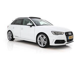 Audi A3 Sportback 2.0 TFSI Quattro Pro Line Plus Aut. *PANO | LEATHER | HEATED-SPORTSEATS | ADAPTIVE-CRUISE | FULL-LED | KEYLESS | CAMERA | NAVI-FULLMAP | PRIVACYGLASS | SHIFTPADDLES | ECC | PDC | 18''ALU*