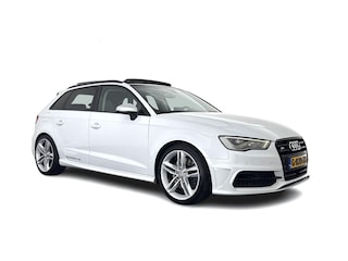 Audi A3 Sportback 2.0 TFSI Quattro Pro Line Plus Aut. *PANO | LEATHER | HEATED-SPORTSEATS | ADAPTIVE-CRUISE | FULL-LED | KEYLESS | CAMERA | NAVI-FULLMAP | PRIVACYGLASS | SHIFTPADDLES | ECC | PDC | 18''ALU*