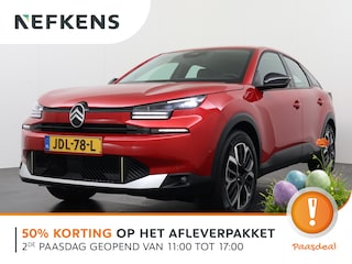 Citroën C4 Business 54 kWh 156pk | 3-Fase | ACCU 99% | Navigatie | Stoelverwarming | Verwarmde voorruit | Cruisecontrol adaptief | Camera achter | Apple Carplay