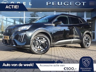 Peugeot 2008 SUV Allure Mild Hybride 145PK e-DCS6 Automaat, Rijklaarprijs, Navigatie 360° Camera Adaptieve Cruise Control DAB+ LED