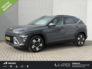 Hyundai Kona 1.6 GDI HEV Comfort Smart / Fabrieksgarantie tot 1-2030 / Stuur- & Stoelverwarming / Apple Carplay Android Auto / Achteruitrijcamera / Keyless Entry/Start / Adaptief cruise control / Climate control / Navigatie / Parkeersensoren voor en achter /