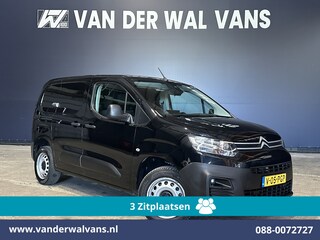 Citroën Berlingo 1.5 BlueHDI 131pk Automaat L1H1 Euro6 Airco | 3-Zits | Navigatie | Camera | Apple Carplay Android Auto, Cruisecontrol, Parkeersensoren, Bijrijdersbank
