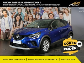 Renault Captur 1.0 TCe 90 evolution - Occasion Lease vanaf €374 p/m - Clima - Getint glas - 17" LMV - regensensor