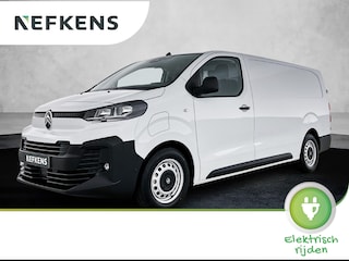 Citroën Jumpy EV L3 75 kWh 136 pk | Navigatie | Achteruitrijcamera | Parkeersensoren Voor en Achter | Airco | Cruise Control | 2 Zitplaatsen Rechtsvoor | Zijschuifdeur Rechts | Dodehoek Detectie | Apple Carplay/Android Auto |