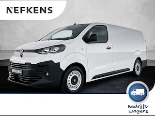 Citroën Jumpy EV L3 75 kWh 136 pk | Navigatie | Achteruitrijcamera | Parkeersensoren Voor en Achter | Airco | Cruise Control | 2 Zitplaatsen Rechtsvoor | Zijschuifdeur Rechts | Dodehoek Detectie | Apple Carplay/Android Auto |