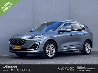 Ford Kuga 2.5 PHEV Vignale Automaat / 1.500 kg trekgewicht / Leder / Adaptieve CC / Dode hoek detectie / Parkeer assistent / Stuur-, stoel- en achterbankverwarming / B&O  sound / Navigatie / Apple Carplay Android / 18" LM wielen / Inclusief winterwielen /