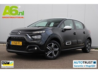 Citroën C3 1.2 PureTech Feel Navigatie Carplay Android Climate Cruise Control Rijstrooksensor Parkeersensor All-season banden!