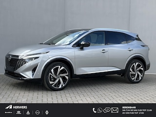 Nissan Qashqai 1.5 e-Power Tekna Plus / Uit voorraad leverbaar / Google maps navigatie / Panoramadak / Luxe lederen/alcantara bekleding / Lichtmetalen velgen 20" /
