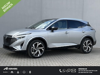 Nissan Qashqai 1.5 e-Power Tekna Plus / Uit voorraad leverbaar / Google maps navigatie / Panoramadak / Luxe lederen/alcantara bekleding / Lichtmetalen velgen 20" /