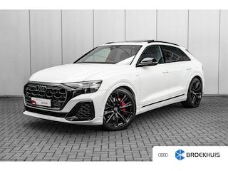 Audi Q8 55 TFSI e quattro Pro Line S 394 PK | Trekhaak | B&O Advanced | Headup Display | Panoramadak | Elek. Verstelbare Voorstoelen | Stoelverwarming Voor + Achter