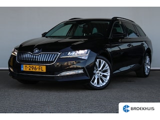 Skoda Superb Combi 1.4 TSI iV Business Edition | Uitklapbare trekhaak | Camera | Cruise controle adaptief | Stoel- & stuurverwarming | Navigatie |