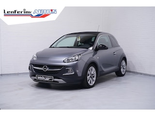 Opel Adam 1.0 Turbo Rocks BlitZ NAP 17"lmv climate-controlle navi-fullmap electrisch-vouwdak  multifunctioneel-stuurwiel apple-carplay cruise-controlle  stoel-stuurverwarming private-glas camera