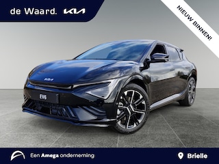 Kia EV6 GT-Line Pano 84 kWh | EXTRA GETINTE RAMEN | SFEERVERLICHTING | ELEK. VERST. VOORSTOELEN | PARKEERCAMERA |
