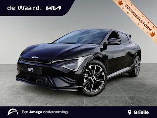 Kia EV6 GT-Line Pano 84 kWh | EXTRA GETINTE RAMEN | SFEERVERLICHTING | ELEK. VERST. VOORSTOELEN | PARKEERCAMERA |