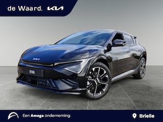 Kia EV6 GT-Line Pano 84 kWh | EXTRA GETINTE RAMEN | SFEERVERLICHTING | ELEK. VERST. VOORSTOELEN | PARKEERCAMERA |