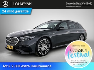 Mercedes-Benz Estate 300 e Sport Edition Trekhaak | AMG Line | Night Pakket | Panorama Schuif-Kanteldak | Lederen Bekleding | Diital Licht | Alarm. Inclusief 24 maanden MB Certified garantie voor Europa.