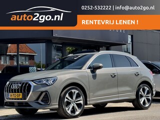Audi Q3 35 TFSI AUT7 3X S-LINE. PANODAK LEDER NAVI CAMERA DIGI-DASH APPLE-CARPLAY LED LMV-20INCHE PDC