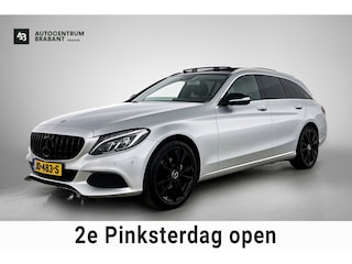 Mercedes-Benz C-klasse Estate 180 Prestige AMG Style (Goed OnderH, Panorama, Trekhaak, Navi, Stoelv, Parkeerhulp, Cruise Con, Etc)