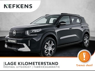 Citroën C3 Aircross SUV Plus Hybrid 7p. 145pk Automaat | DEMO | 7 zitplaatsen | Navigatie via draadloze Apple Carplay / Android Auto | Achteruitrijcamera | Climate Control | Cruise Control | Parkeersensoren | Bluetooth | Comfortstoelen | Elektrisch inklapbare spiegels | Donker getint glas | Led koplampen |