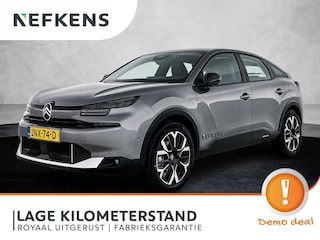 Citroën C4 Business Hybrid 145pk Automaat | DEMO | Navigatie | Achteruitrijcamera | Parkeersensoren v+a | Stoelverwarming | Leder/Stof Comfortstoelen | Climate Control | Adaptieve Cruise Control | Full Led koplampen | Keyless | Dodehoeksensor | Verwarmde voorruit | 18" lichtmetalen velgen |