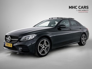 Mercedes-Benz C-klasse 300 e Business Solution AMG Limited | Leder | Panoramadak | Dodehoekassistent |