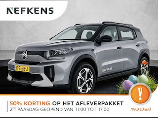 Citroën C3 Aircross SUV Max Extended Range 54 kWh 113pk | DEMO | 400km WLTP Actieradius | Navigatie | Achteruitrijcamera | Climate Control | Cruise Control | Parkeersensoren v+a | Dodehoeksensor | Bluetooth | Draadloze Apple Carplay / Android Auto | Comfortstoelen | Elektrisch inklapbare spiegels | Led koplampen | Donker getint glas | 17" lichtmetalen velgen |