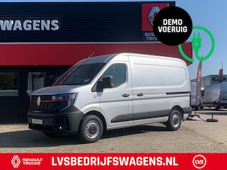 Renault Master E-Tech 87 kWh, 130 kW snelladen, L2H2 Demonstratieauto, Laadruimte betimmering, Side-bars, Camera, Trekhaak, Apple carplay