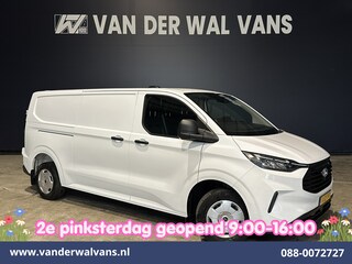Ford Transit Custom 2.0 TDCI 136pk L2H1 Fabrieksgarantie Euro6 Airco | Camera | LED | Apple Carplay | Cruisecontrol Android Auto, Leder, Verwarmde voorruit, Parkeersensoren, Bijrijdersbank, 2740kg laadvermogen