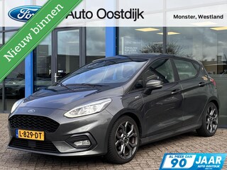 Ford Fiesta 1.0 EcoBoost Hybrid ST-Line 95PK Winterpack Cruise Parkeersensoren Achter Climate 17'' Velgen Privacy Glass *Sportief*