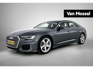 Audi A6 Limousine 45 TFSI Sport S line edition | WORDT VERWACHT | APPLE CARPLAY | TREKHAAK | ANDROID AUTO | S-LINE INTERIEUR | STOELVERWARMING | PARKEERSENSOREN | DRIVE SELECT | NAVIGATIE | DIGITAL COCKPIT | CRUISE CONTROL | CLIMATE CONTROL |