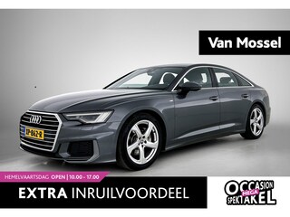 Audi A6 Limousine 45 TFSI Sport S line edition | WORDT VERWACHT | APPLE CARPLAY | TREKHAAK | ANDROID AUTO | S-LINE INTERIEUR | STOELVERWARMING | PARKEERSENSOREN | DRIVE SELECT | NAVIGATIE | DIGITAL COCKPIT | CRUISE CONTROL | CLIMATE CONTROL |