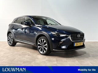 Mazda CX-3 2.0 SkyActiv-G 120 GT-M | Wit leer | Navigatie