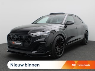 Audi Q8 60 TFSI e quattro ABT Aero Competition 490PK ABT-Pakket, 23" Lichtmetaal HR-design, Panoramadak, 360 gr. Camera, Soft-Close, Trekhaak, Leder, Head-Up, Stoelventilatie, Luchtvering