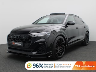 Audi Q8 60 TFSI e quattro ABT Aero Competition 490PK ABT-Pakket, 23" Lichtmetaal HR-design, Panoramadak, 360 gr. Camera, Soft-Close, Trekhaak, Leder, Head-Up, Stoelventilatie, Luchtvering