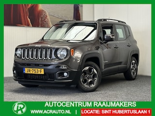Jeep Renegade 1.4 MULTIAIR LONGITUDE AUTOMAAT NAVIGATIE CRUISE CONTROL CLIMATE CONTROL BLUETOOTH TELEFOON KEYLESS GO PDC AFN. TREKHAAK ZEER MOOI !! Brgl