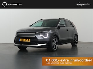 Kia Niro 1.6 GDi PHEV DynamicPlusLine Edition | 18” lichtmetalen velgen | Elektrisch verstelbare bestuurdersstoel | Stoel/Stuurwielverwarming | LED Koplampen | Elektrisch bedienbare achterklep |