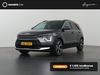 Kia Niro 1.6 GDi PHEV DynamicPlusLine Edition | 18” lichtmetalen velgen | Elektrisch verstelbare bestuurdersstoel | Stoel/Stuurwielverwarming | LED Koplampen | Elektrisch bedienbare achterklep |