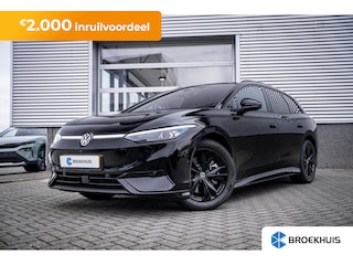 Volkswagen ID.7 Tourer Pro Limited Edition | Achterbank in ongelijke delen neerklapbaar incl. middenarmsteun en doorlaadmogelijkheid | Afstandscontrolesysteem (Front Assist), met voetgangers- en fietsersherkenning | Airconditioning automatisch, 2-zone (Climatronic)