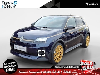 Renault 5 urban range iconic cinq 40 kWh | Bleu d'Or 3/25 | Pack Winter | Carplay | Gouden Velgen | Unieke Uitvoering |